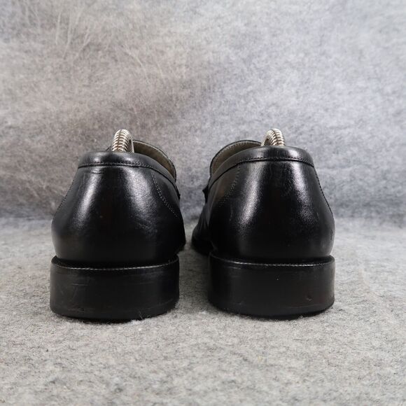 Calimod Shoes Mens 41 Loafer Moccasin Classic Slip On Leather Lifestyle Black - Picture 4 of 16